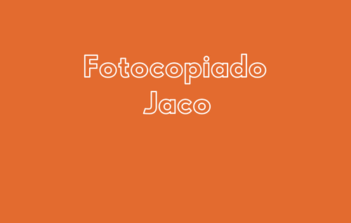 Fotocopiado Jaco