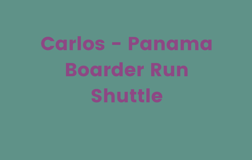 Carlos - Panama Boarder Run Sh