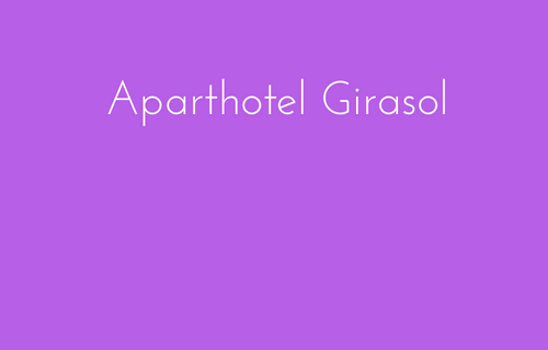 Aparthotel Girasol -