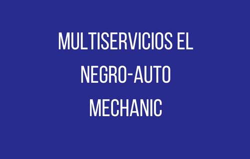 Multiservicios El Negro-Auto M