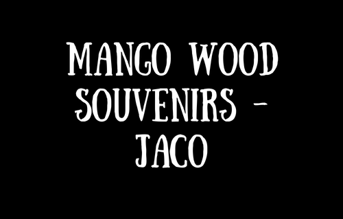 Mango Wood Souvenirs - Jaco