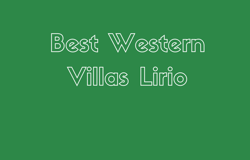 Best Western Villas Lirio
