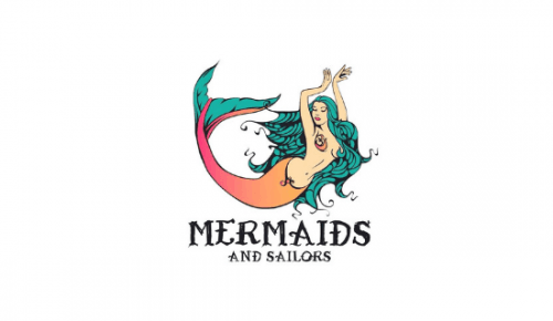 Mermaids and Sailors Yoga Stud
