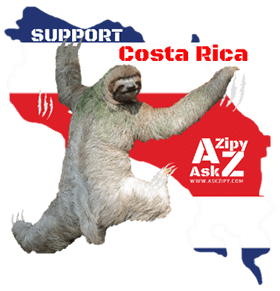 Support Costa Rica AskZipy